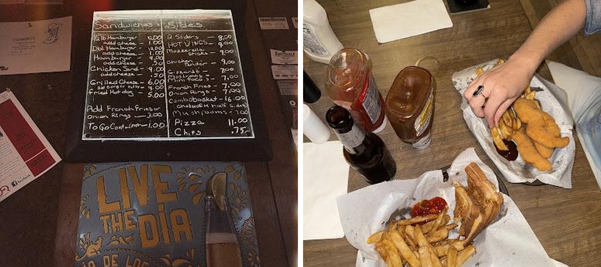 Julesburg Tavern Menu